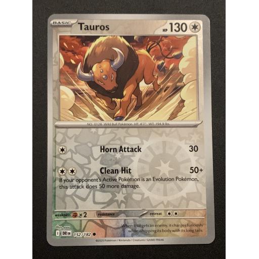 Tauros 152/182 - Reverse Holo Common