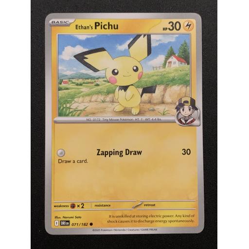Ethan's Pichu 071/182 - Common