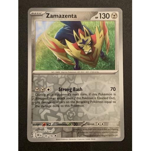 Zamazenta 146/182 - Reverse Holo Rare