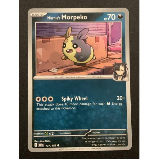 Marnie's Morpeko 137/182 - Common