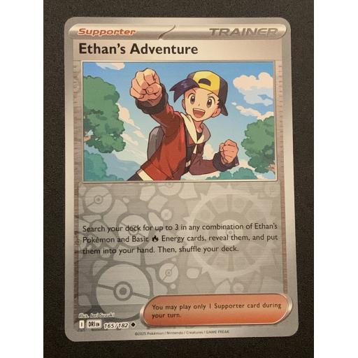 Ethan's Adventure 165/182 - Reverse Holo Uncommon