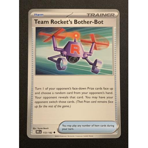 Team Rocket's Bother-Bot 172/182 - Uncommon