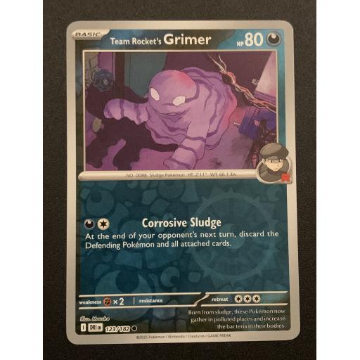 Team Rocket's Grimer 123/182 - Reverse Holo Common