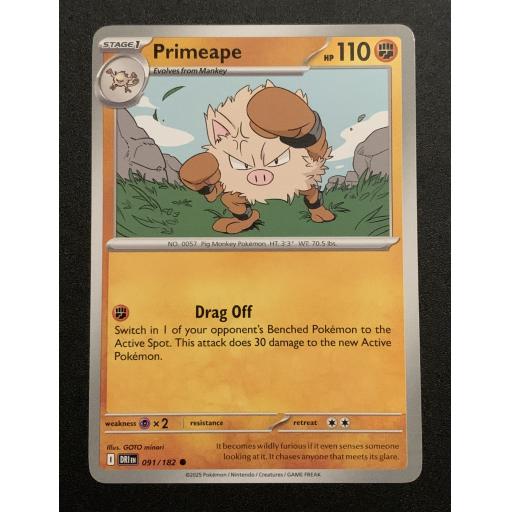 Primeape 091/182 - Common