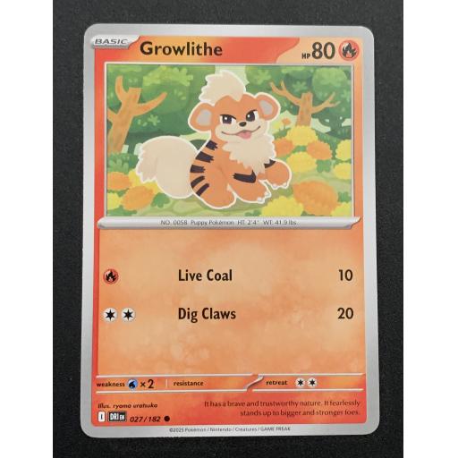 Growlith 027/182 - Common
