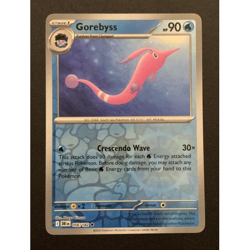 Gorebyss 056/182 - Reverse Holo Rare