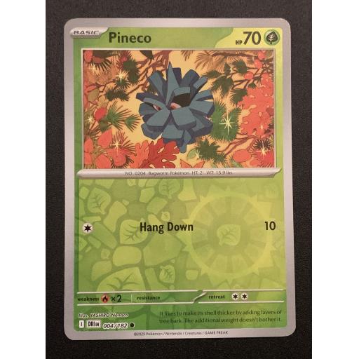 Pineco 004/182 - Reverse Holo Common