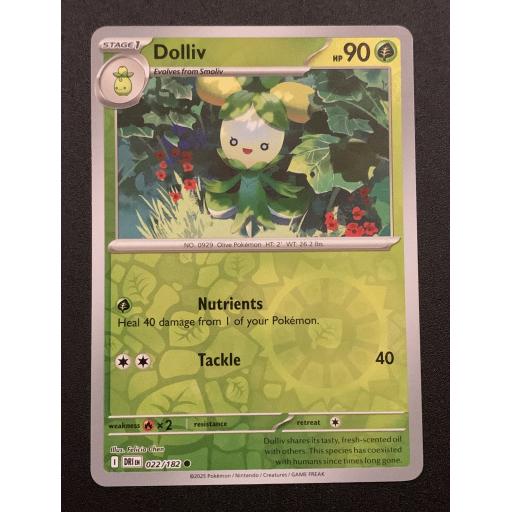 Dolliv 022/182 - Reverse Holo Common