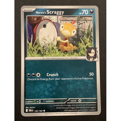 Marnie's Scraggy 132/182 - Common