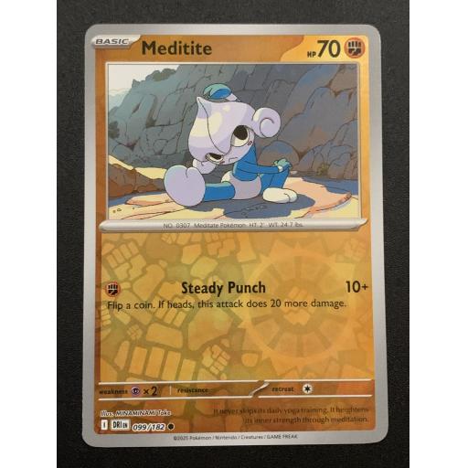 Meditite 099/182 - Reverse Holo Common