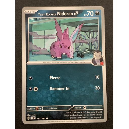 Team Rocket's Nidoran 117/182 - Common