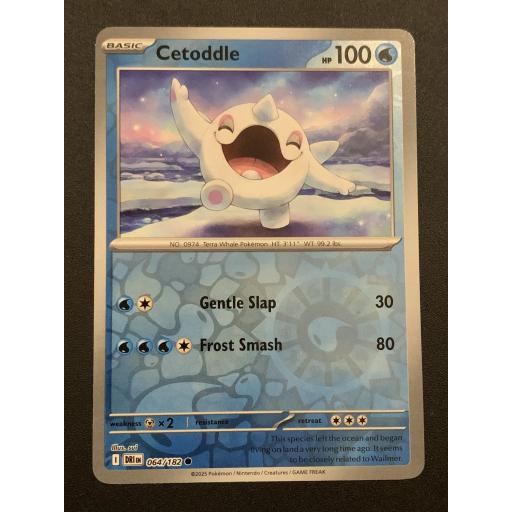 Cetoddle 064/182 - Reverse Holo Common