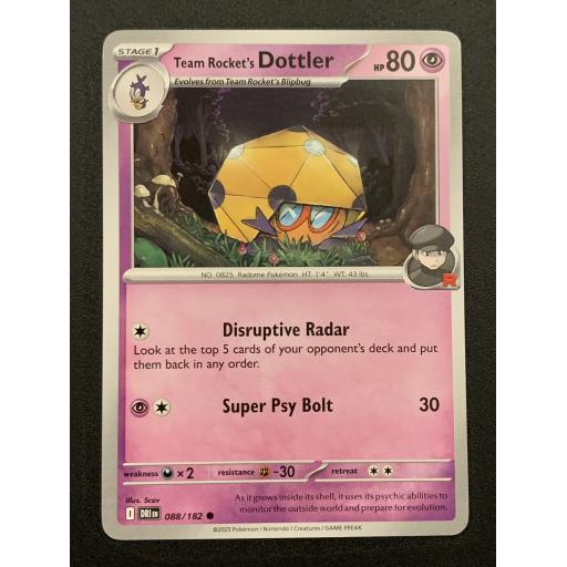 Team Rocket's Dottler 088/182 - Common