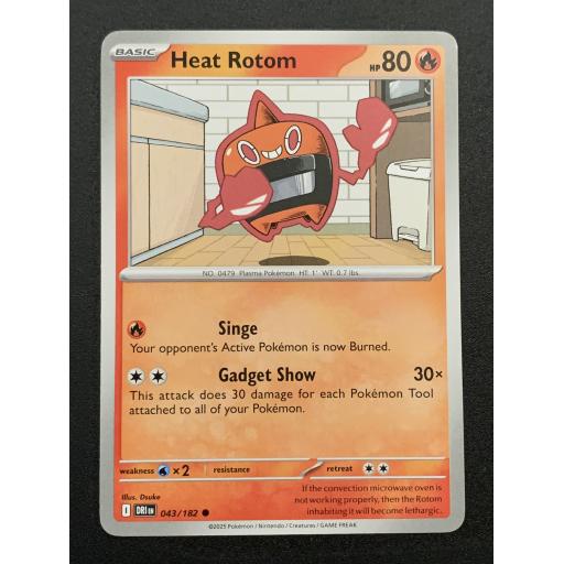 Heat Rotom 043/182 - Common