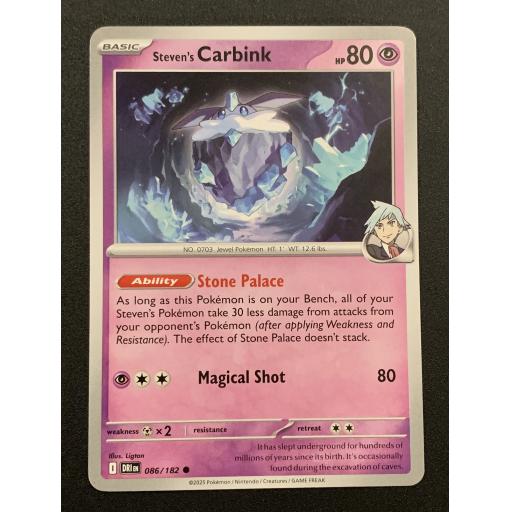 Steven's Carbink 086/182 - Common
