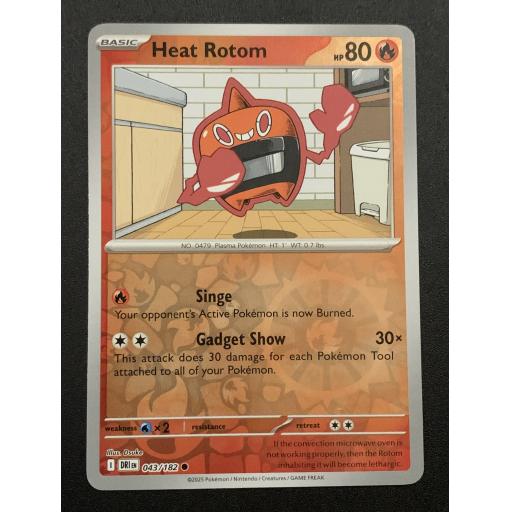 Heat Rotom 043/182 - Reverse Holo Common