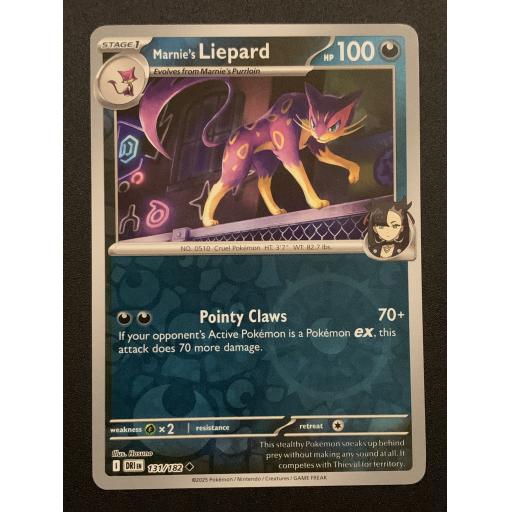 Marnie's Liepard 131/182 - Reverse Holo Uncommon