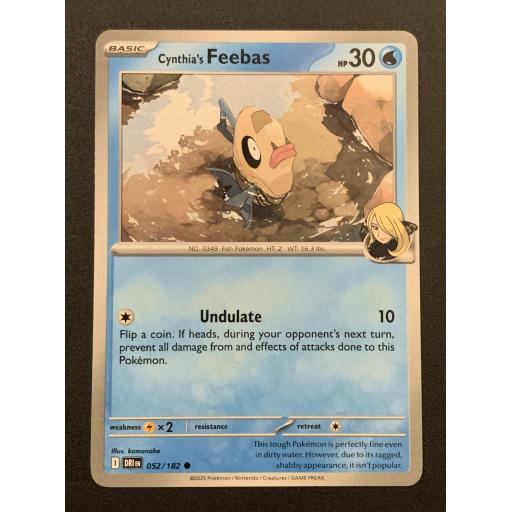 Cynthia's Feebas 052/182 - Common