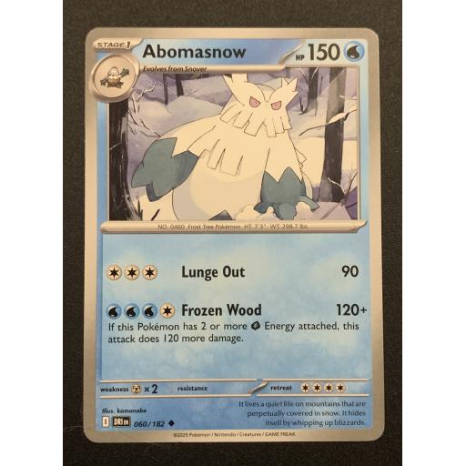 Abomasnow 060/182 - Uncommon