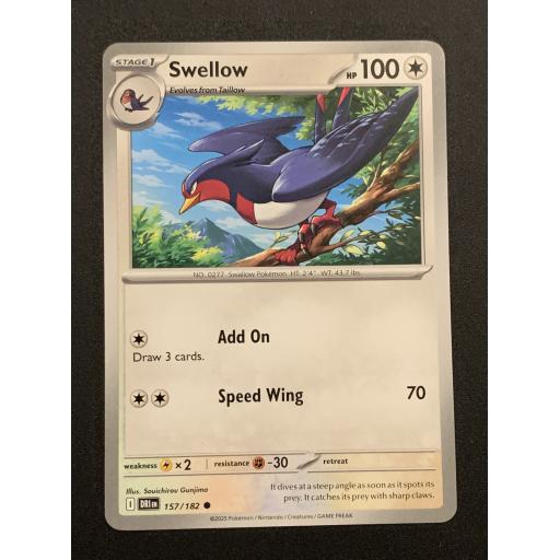 Swellow 157/182 - Common