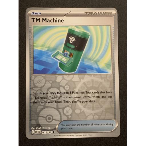 TM Machine 181/182 - Reverse Holo Uncommon