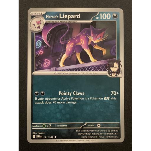 Marnie's Liepard 131/182 - Uncommon