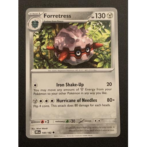 Forretress 140/182 - Uncommon