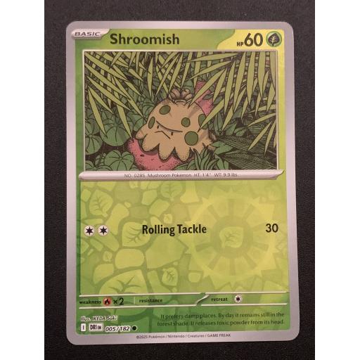 Shroomish 005/182 - Reverse Holo Common