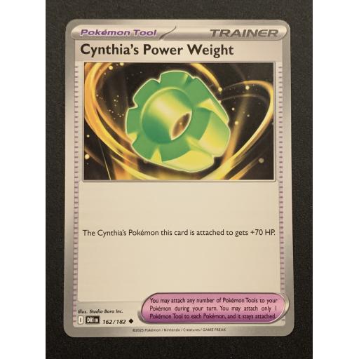 Cynthia's Power Weight 162/182 - Uncommon