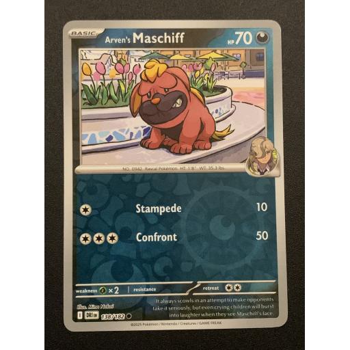 Arven's Maschiff 138/182 - Reverse Holo Common