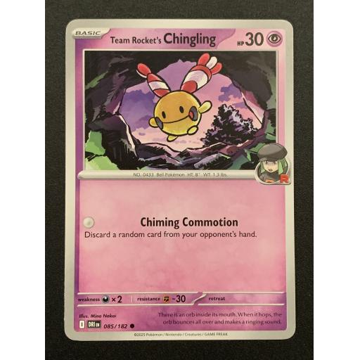 Team Rocket's Chingling 085/182 - Common