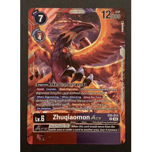 Zhuqiaomon ACE - EX5-013 R