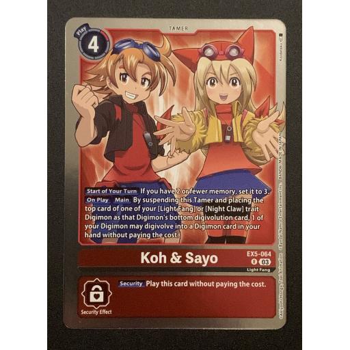 Koh & Sayo - EX5-064 R