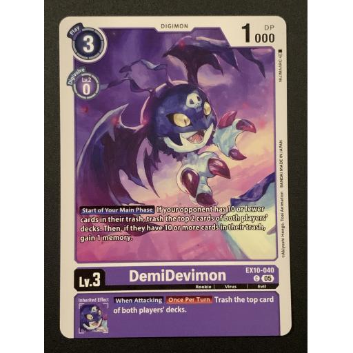 DemiDevimon - EX10-040 C