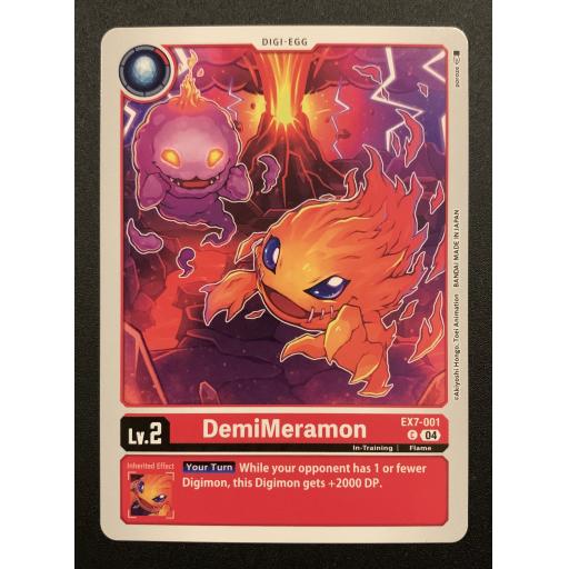 DemiMeramon - EX7-001 C