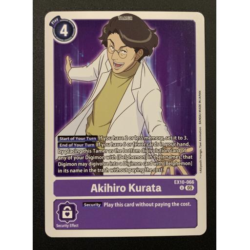 Akihiro Kurata - EX10-066 U