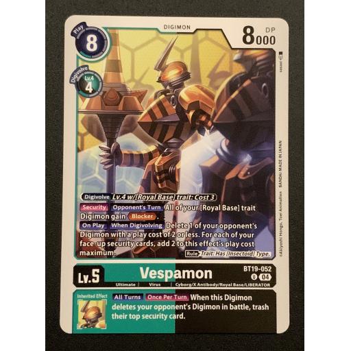 Vespamon - BT19-052 U