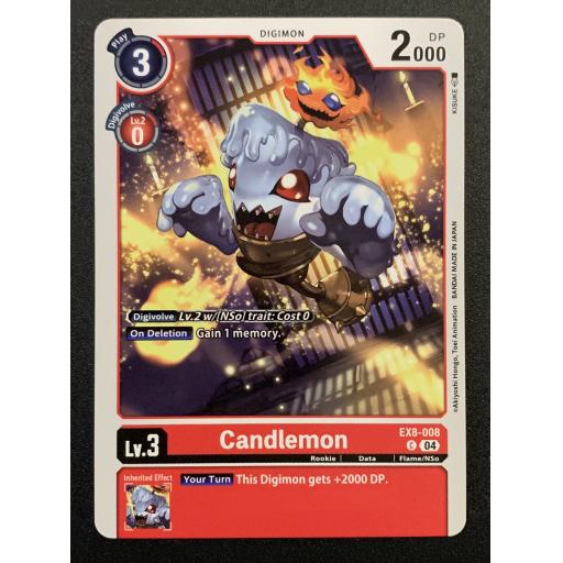 Candlemon - EX8-008 C