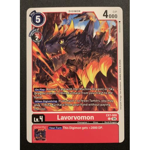 Lavorvomon - EX7-009 C