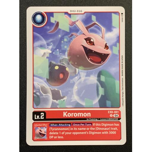 Koromon - EX8-001 U