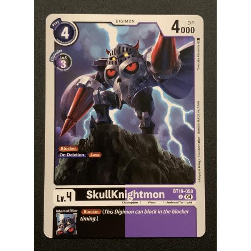 SkullKnightmon - BT19-058 U