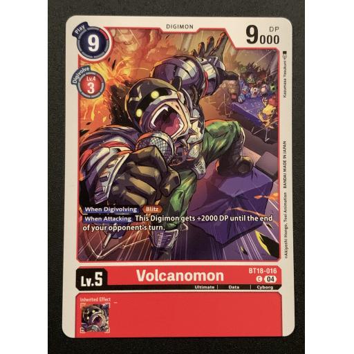 Volcanomon - BT18-016 C