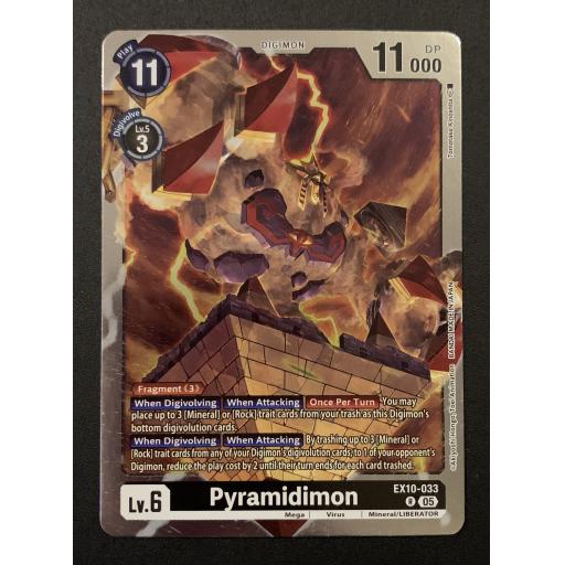 Pyramidimon - EX10-033 R