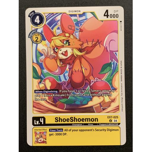 ShoeShoemon - EX7-025 U