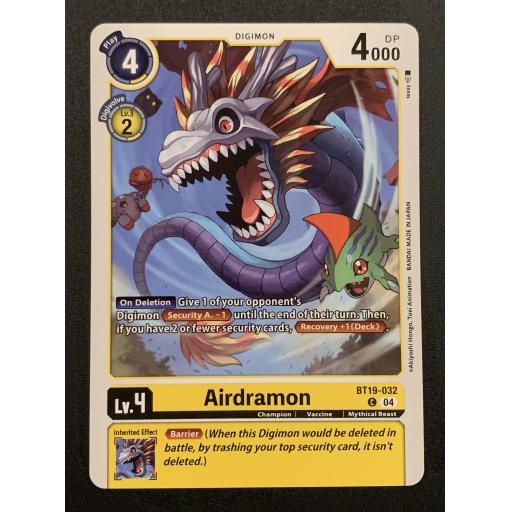 Airdramon - BT19-032 C