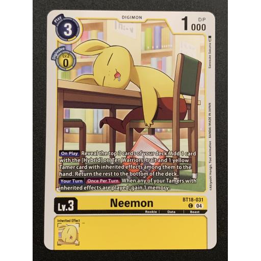 Neemon - BT18-031 C