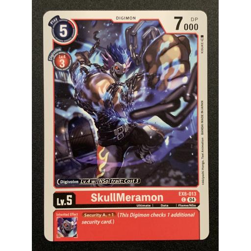 SkullMeramon - EX8-013 C