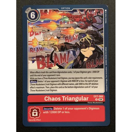 Chaos Triangular - EX7-066 U