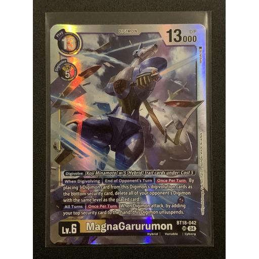 MagnaGarurumon - BT18-042 SR