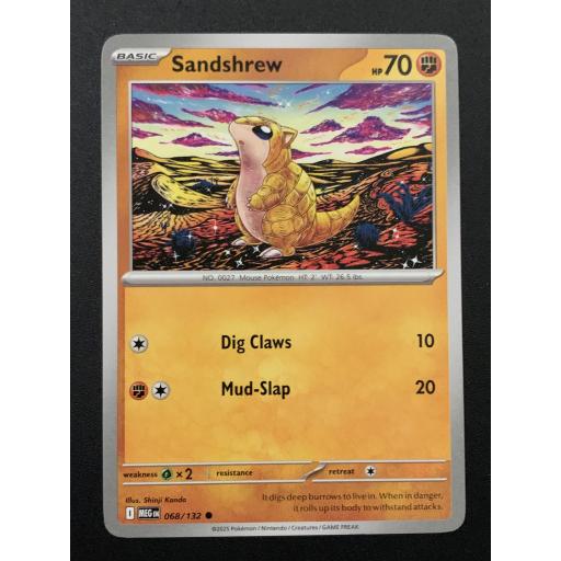 Sandshrew 068/132 - Common